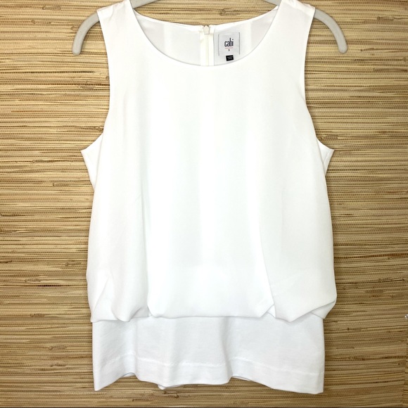 CAbi White Blouson Top - Picture 5 of 13